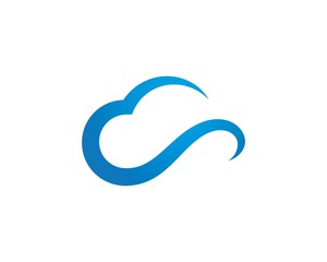 cloud logo template