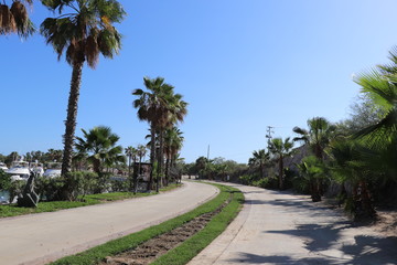 Camino al muelle