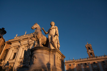 Naklejka premium roman statue