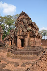 Banteay Srei angkor cambodia ancient sculpture relief