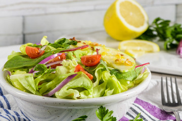 Delicious vegetable salad