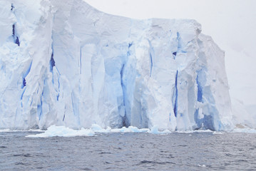 Climate Change Affecting a Glacier in Antarctica 