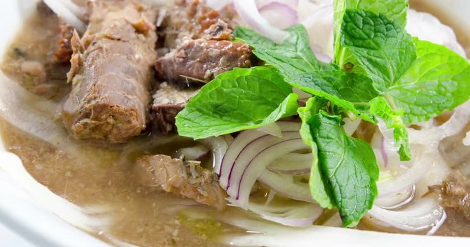 Assam or asam laksa