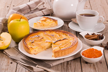 Tarte normande.