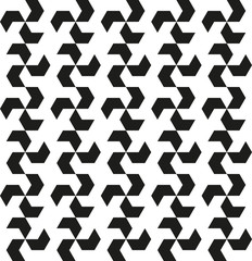 Abstract geometric background black shapes