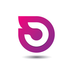 Letter D logo