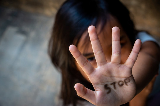 Trafficking in human beings, Human trafficking. Human not for sale. Human is not a product. Stop child abuse.