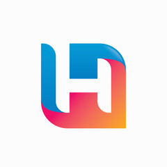 Letter H logo