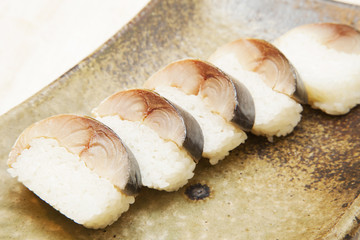 Japnese mackerel Sushi