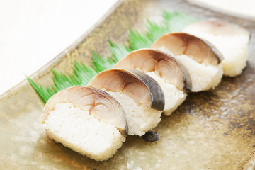 Japnese mackerel Sushi