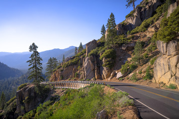 Sierra Mountain Highway Ledge