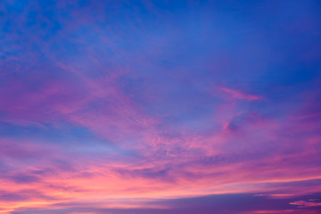 Colorful cloud and sky background
