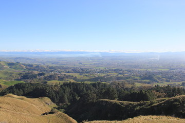 Naklejka premium Te Mata Peak, New Zealand