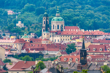 Fototapeta na wymiar in Prague, Czech Republic