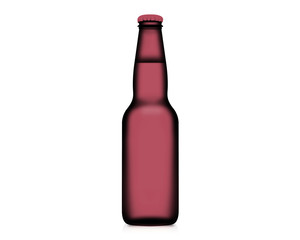 3D illustration Bottle isolated on white background