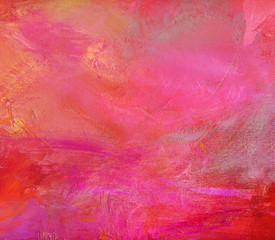 Obraz premium pink malerei leinwand hobby