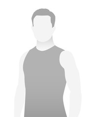 Default placeholder fitness trainer in a T-shirt.