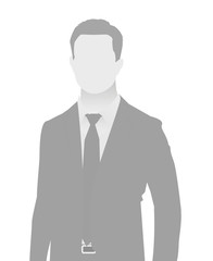 Default placeholder businessman half-length portr