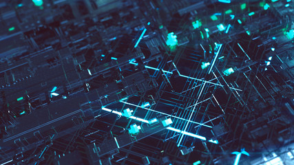 Leiterbahnen Hintergrund