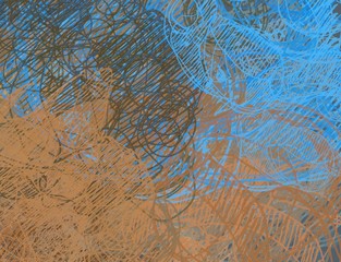 Abstract painting on canvas. Hand made art. Colorful texture. Modern artwork. Strokes of fat paint. Brushstrokes. Contemporary art. Artistic background image.