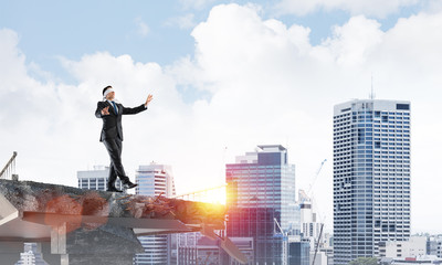 Concept of hidden risks and dangers.