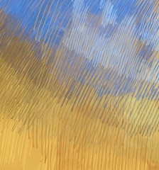 Abstract painting on canvas. Hand made art. Colorful texture. Modern artwork. Strokes of fat paint. Brushstrokes. Contemporary art. Artistic background image.