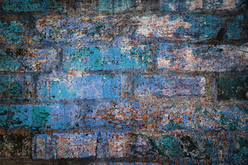 Original vintage abstract background from brick wall