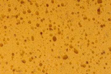 Reinigungsschwamm, Nahaufnahme der Oberfläche