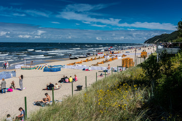Świnoujście.Plaża