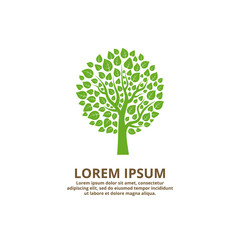 Green tree logo company
