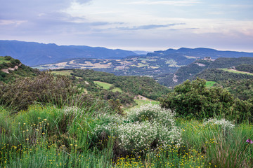 Famous hiking destination in the Montseny Natural Park, Barcelona, Catalonia, Spain