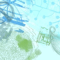 Abstract painting on canvas. Hand made art. Colorful texture. Modern artwork. Strokes of fat paint. Brushstrokes. Contemporary art. Artistic background image.