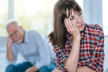 Couple having relationship problems