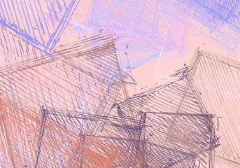 Abstract painting on canvas. Hand made art. Colorful texture. Modern artwork. Strokes of fat paint. Brushstrokes. Contemporary art. Artistic background image.