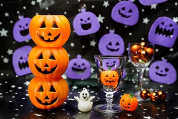 ハロウィンの飾り