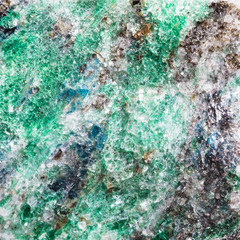 texture of Fuchsite rock witn Kyanite crystals