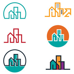 House Logo Abstract Real Estate