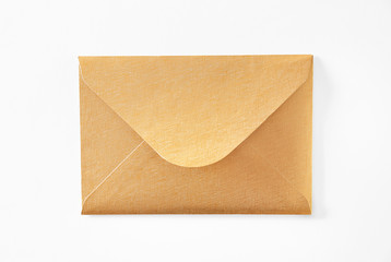 Mail envelope on white background