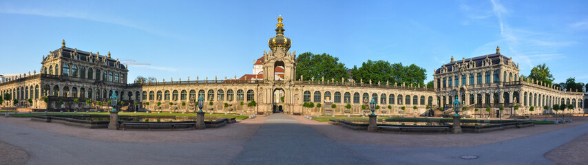 Obraz premium Dresden Castle Residence, Saxony, Germany