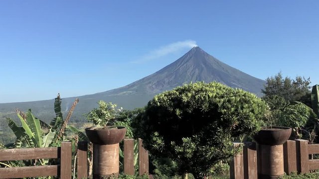 This is a timelapse of Mount Mayon which is the perfectly shaped volcano in the Philippines. Shot on a clear morning from a different area than the previous one.