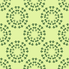 seamless floral pattern swirl lives