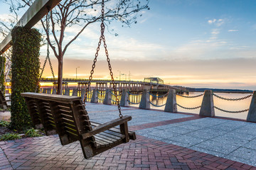 Sunrise a Beaufort, South Carolina Waterfront