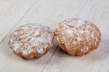 Delicious and sweet muffins