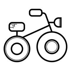 bicycle icon vector