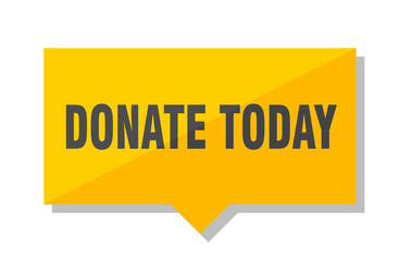 donate today price tag