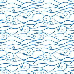 seamless wave pattern