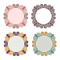 set of vintage frames