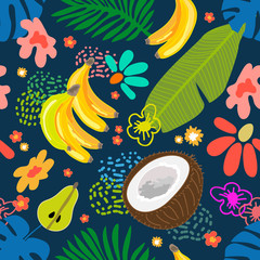 Tropical garden blossom.