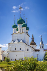 Fototapeta na wymiar The Gate Church of St. John the Theologian, Rostov, Russia