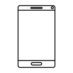 smartphone device isolated icon vector illustration design